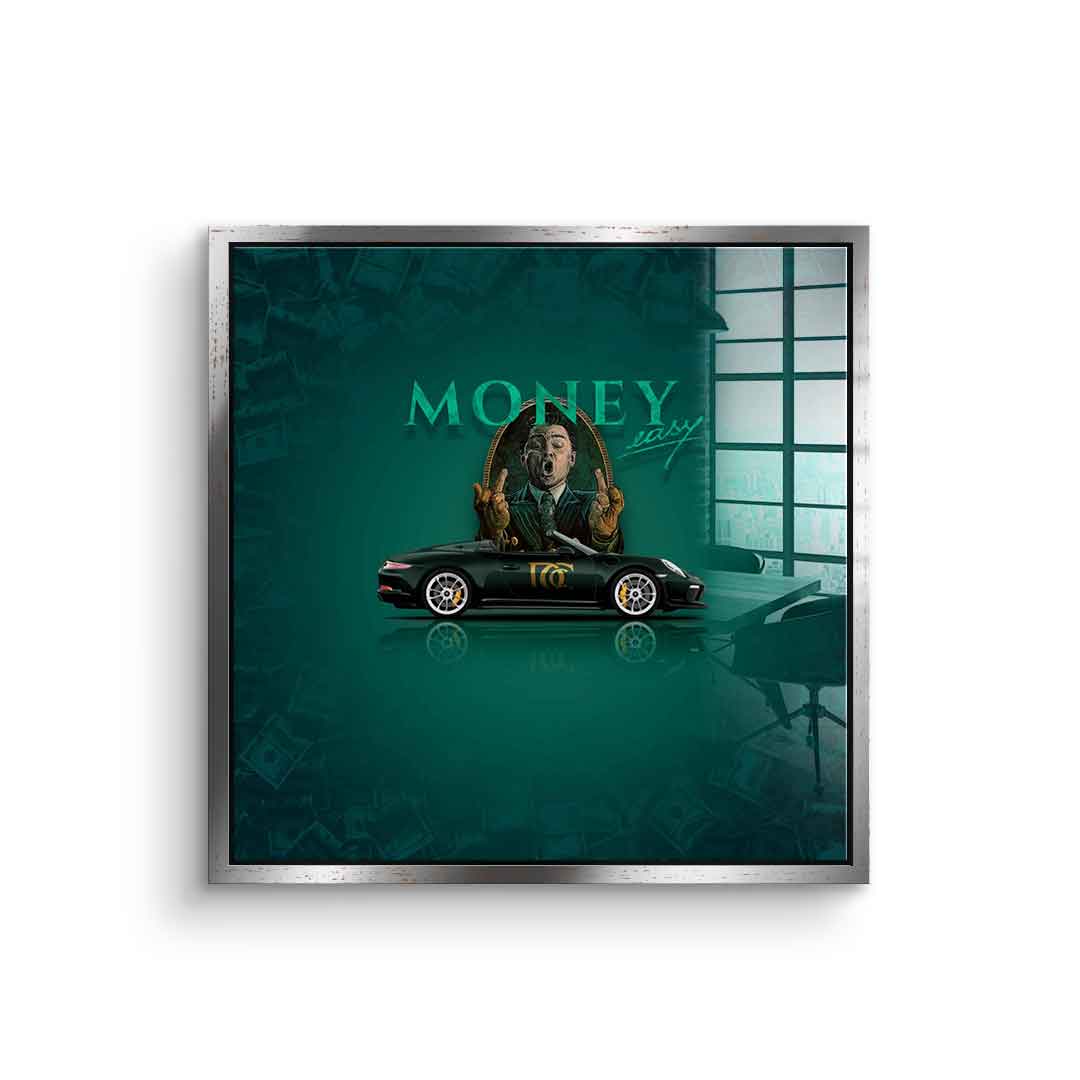 Money easy Green - Akryl