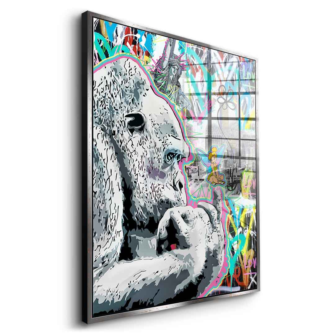 Monkey Fairy - Acrylglas
