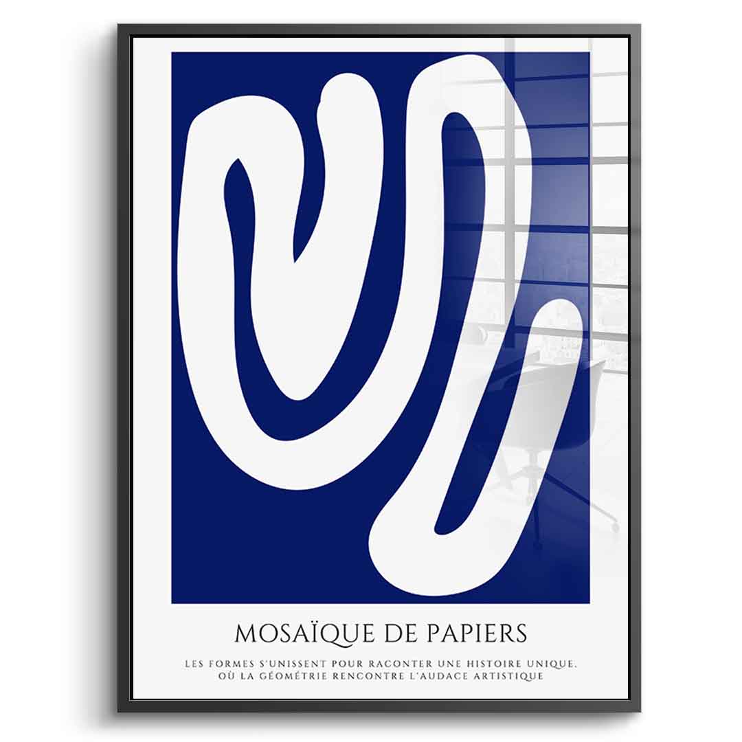 Mozaika z papieru 2 - Szkło akrylowe