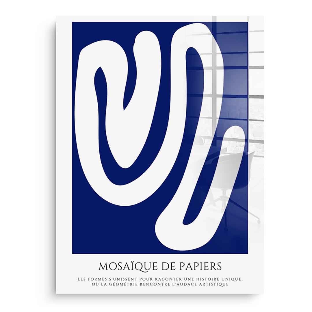 Mozaika z papieru 2 - Szkło akrylowe
