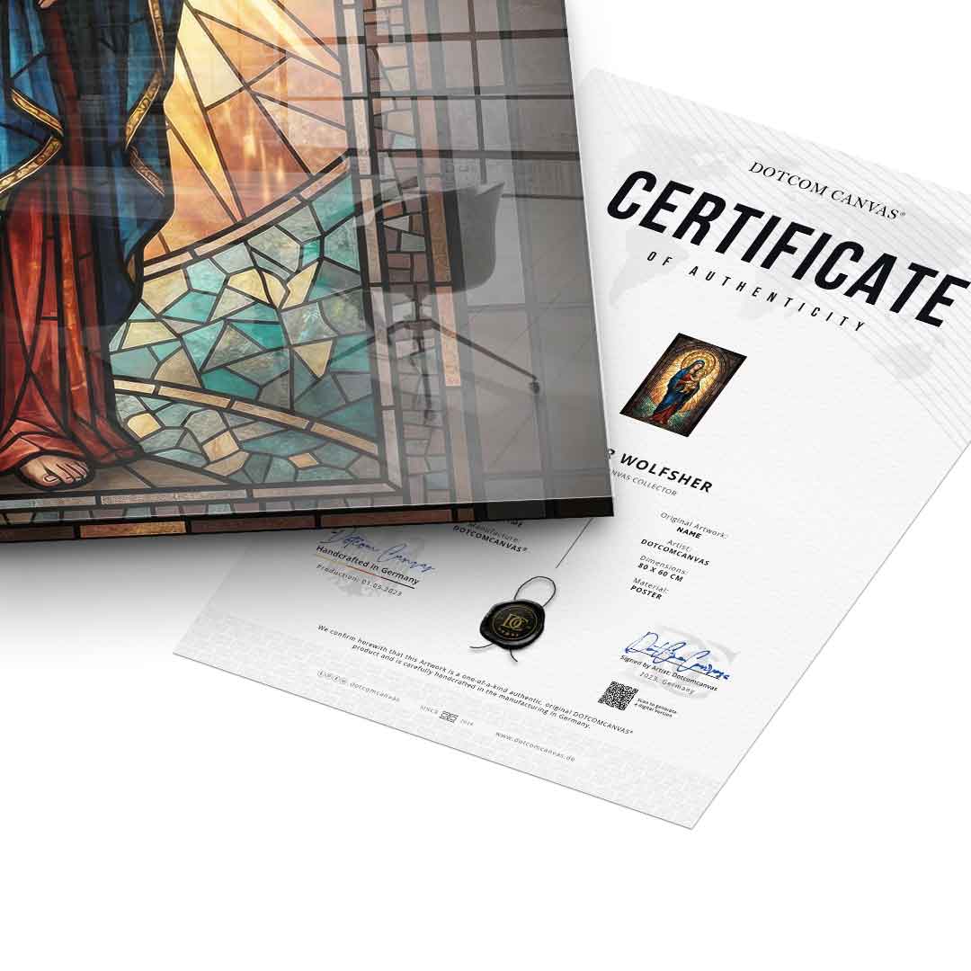 Mother of Grace Window - Acrylglas