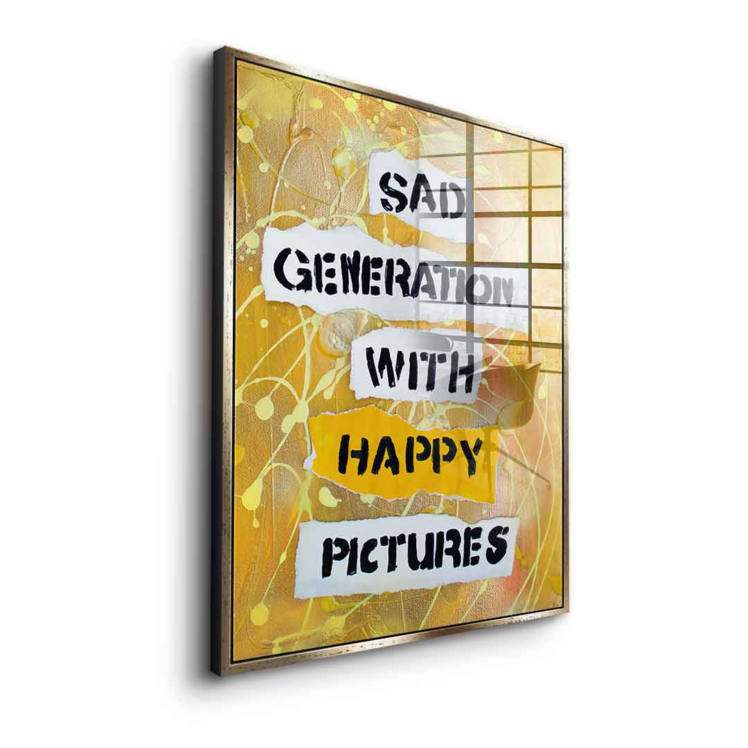 Sad Generation - Acrylglas
