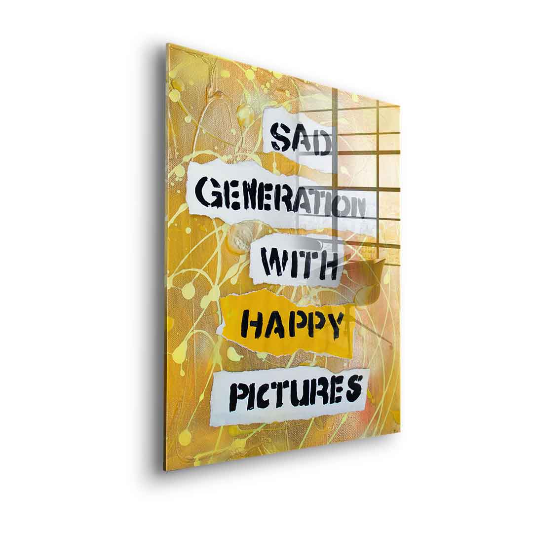 Sad Generation - Acrylglas