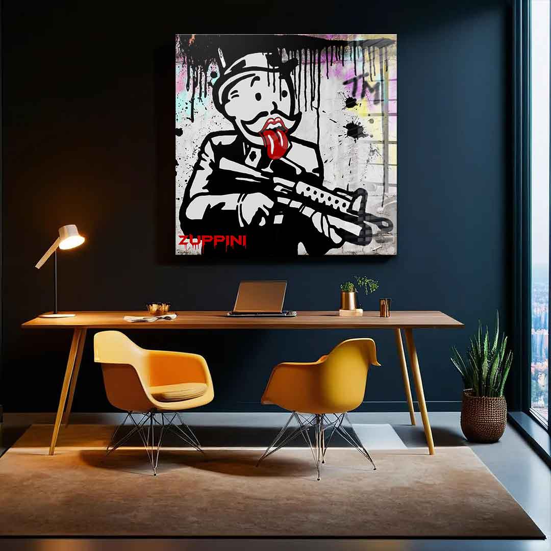 Mr. Millionaire Gangster - Acrylic Glass