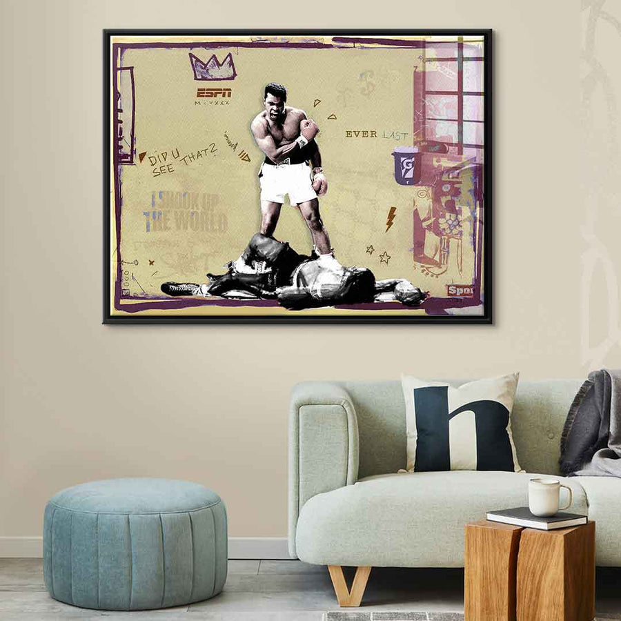 Muhammad Ali - Akryl