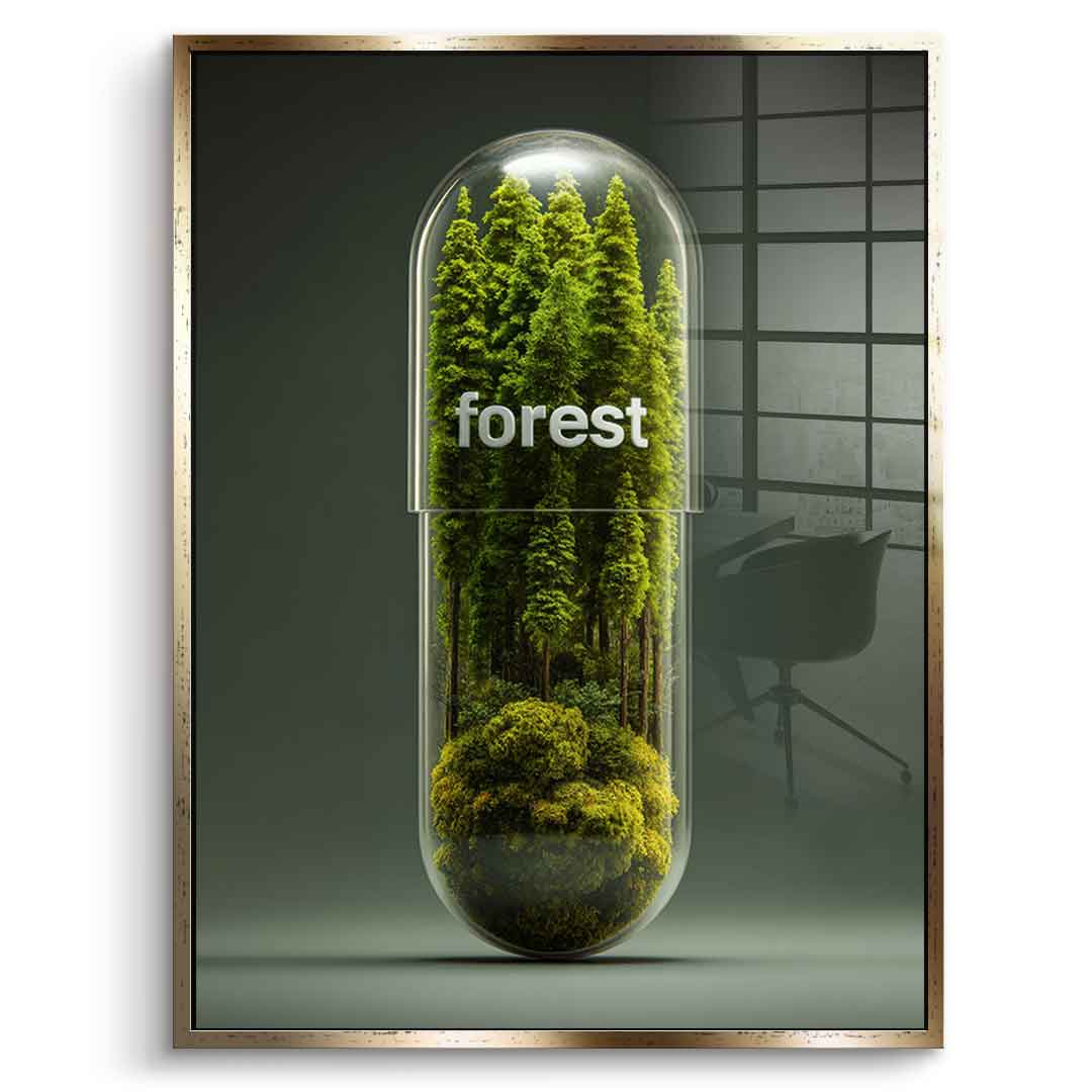 NATURE PILL - szkło akrylowe