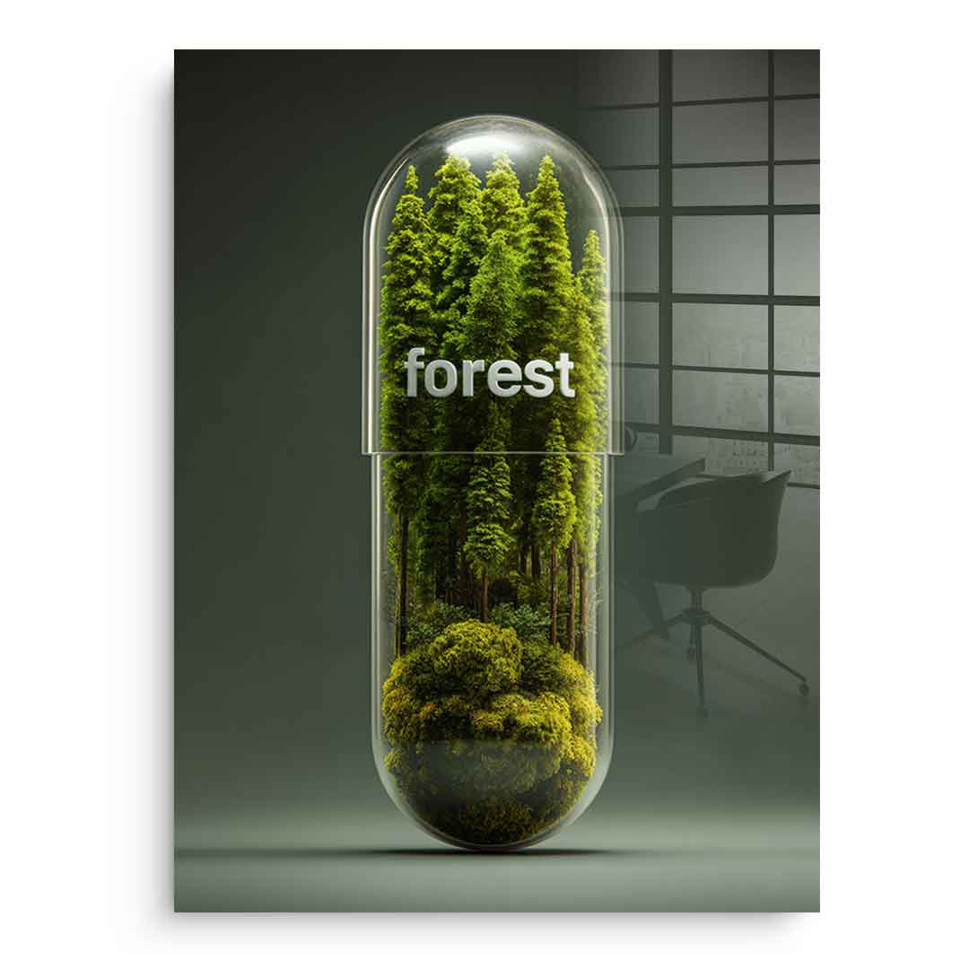 NATURE PILL - szkło akrylowe