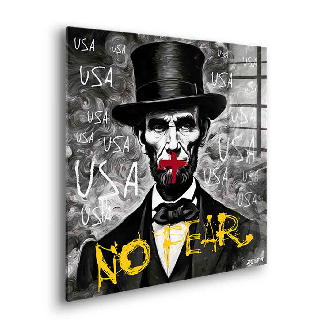 No Fear - Acrylglas