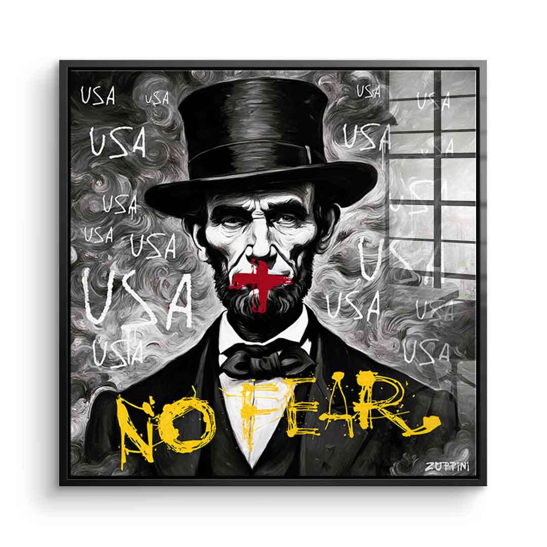 No Fear - Acrylglas