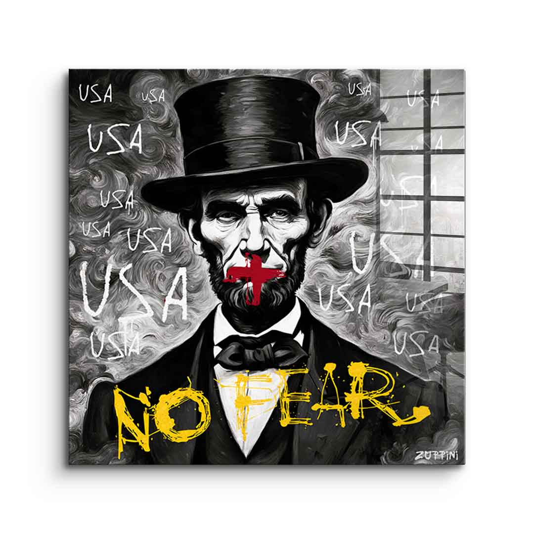 No Fear - Acrylglas