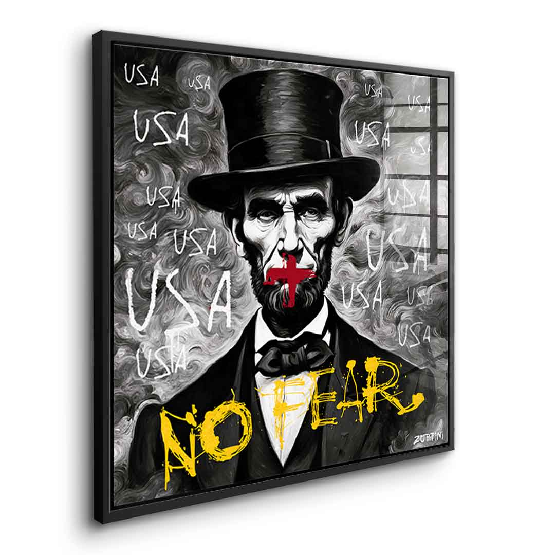 No Fear - Acrylglas