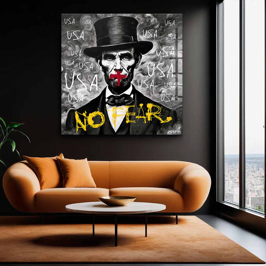 No Fear - Acrylglas