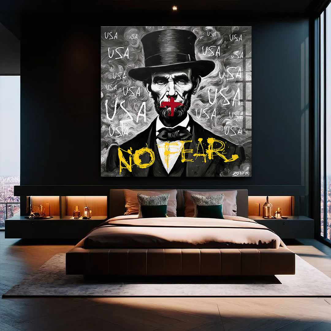 No Fear - Acrylglas