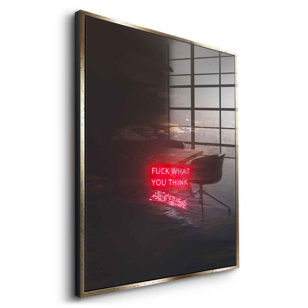Opinions - Acrylic glass