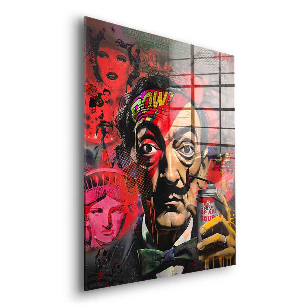 POW! - Acrylglas