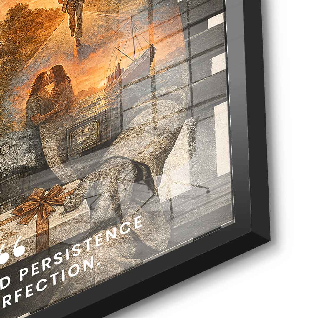 Passion and Perseverance - Acrylic glass