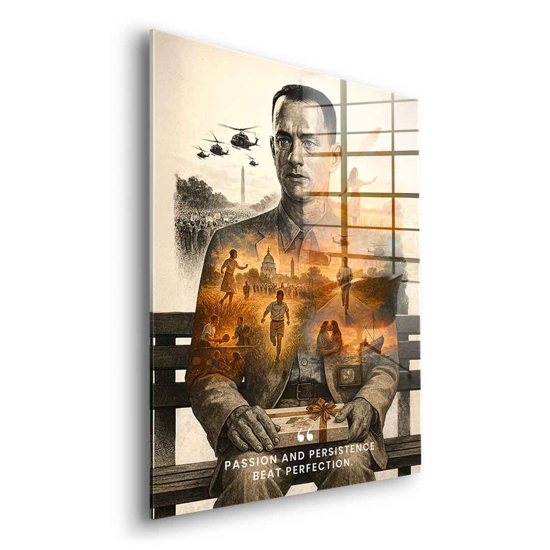 Passion and Perseverance - Acrylic glass
