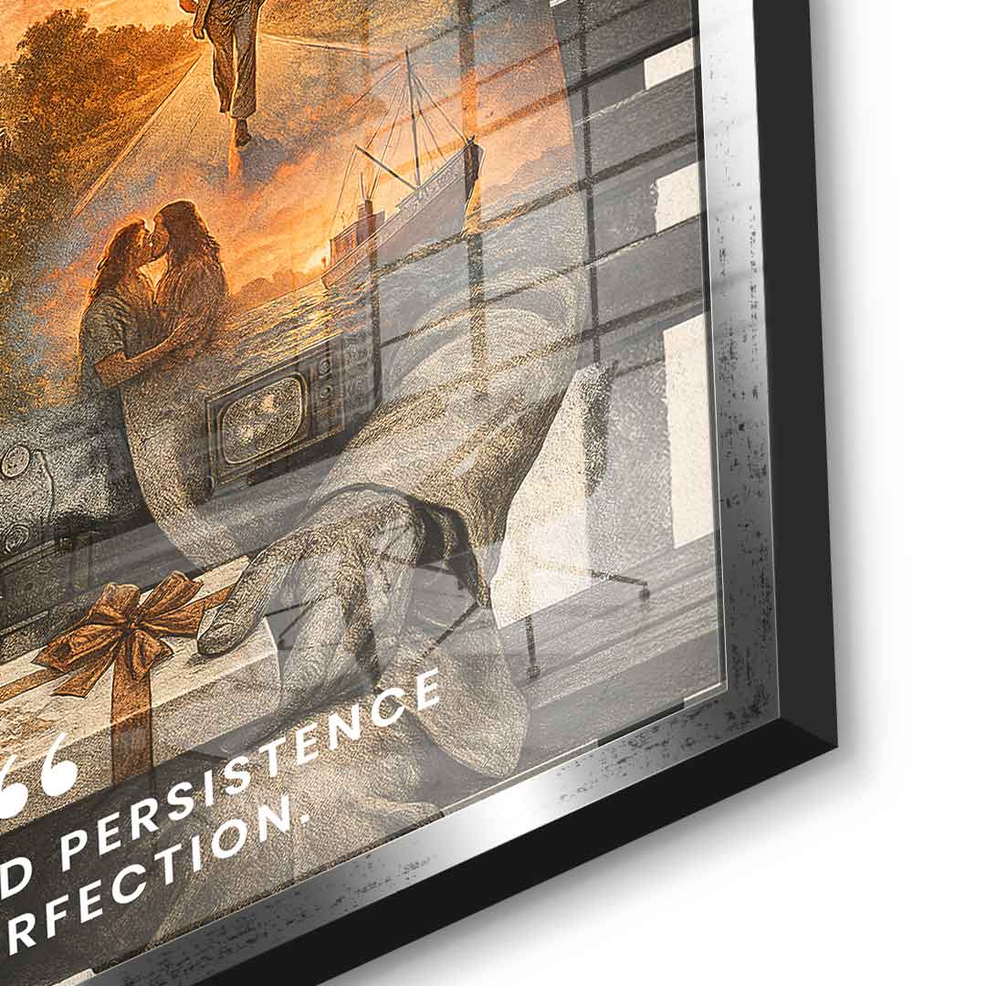 Passion and Perseverance - Acrylic glass