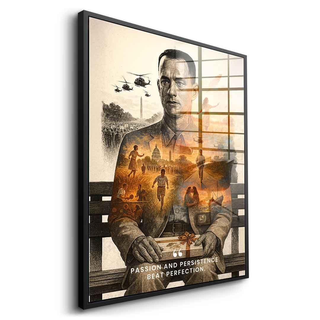 Passion and Perseverance - Acrylic glass
