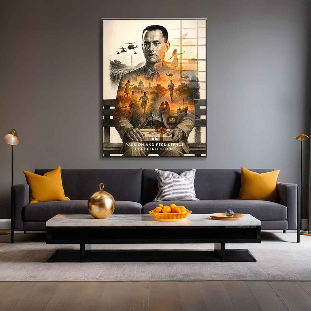 Passion and Perseverance - Acrylic glass