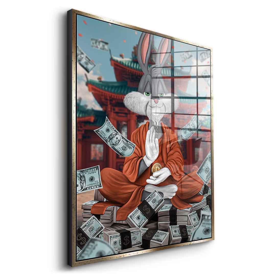 Peace Bunny - Acrylic glass