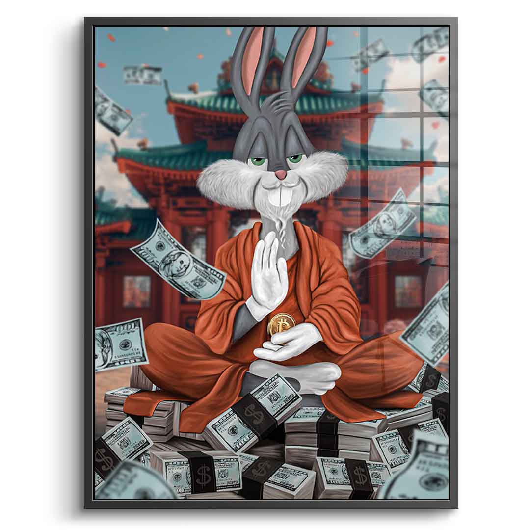 Peace Bunny - Acrylic glass