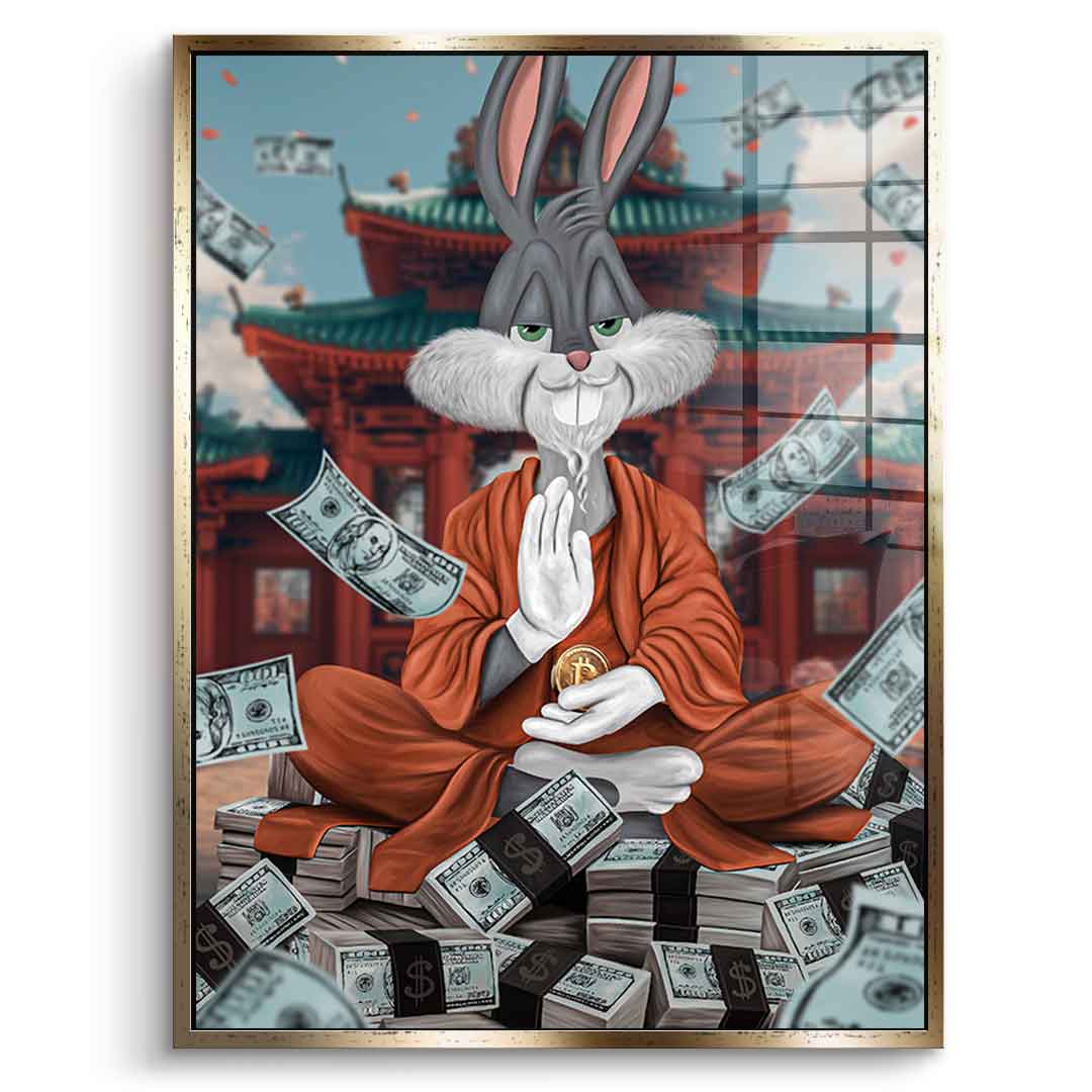 Peace Bunny - Acrylic glass