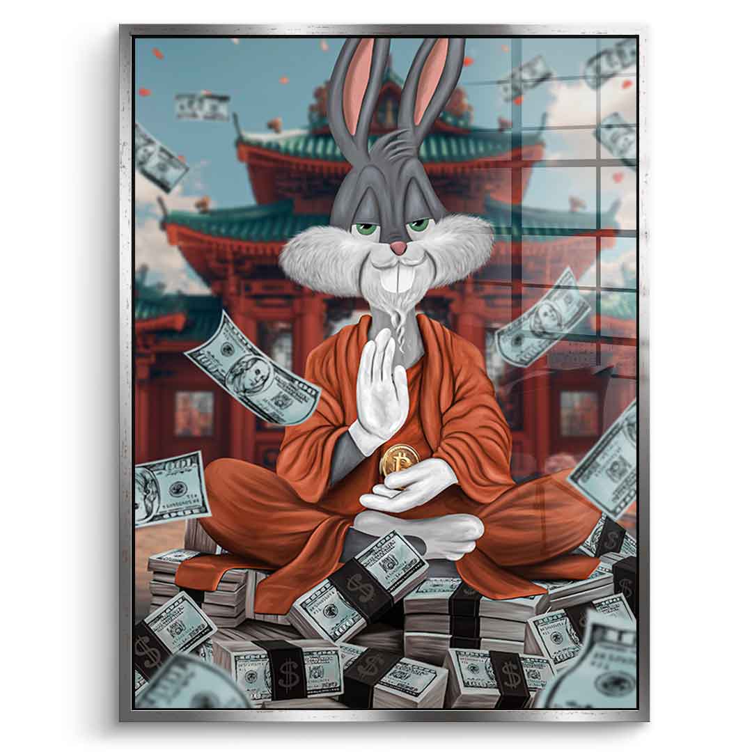 Peace Bunny - Acrylic glass