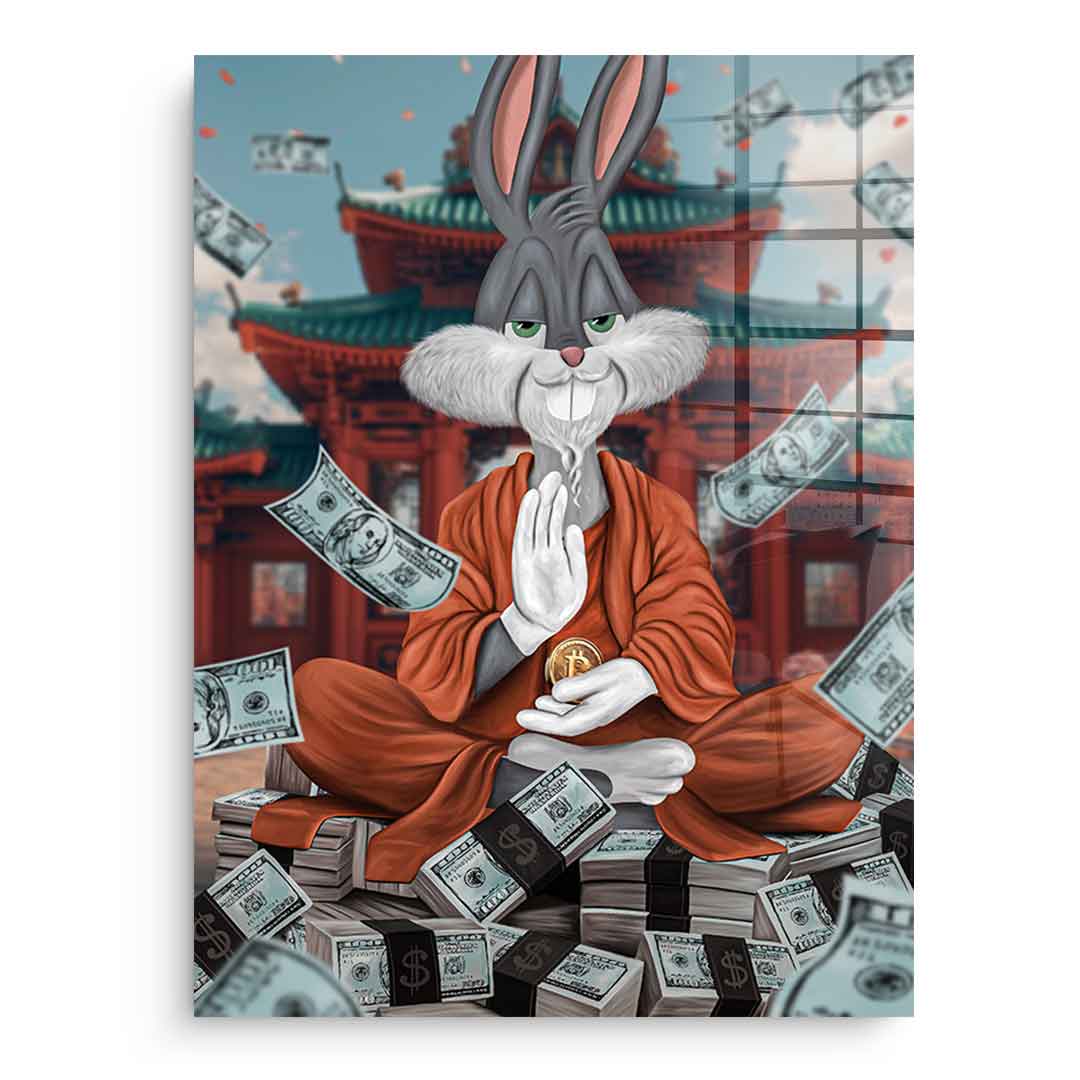 Peace Bunny - Acrylic glass