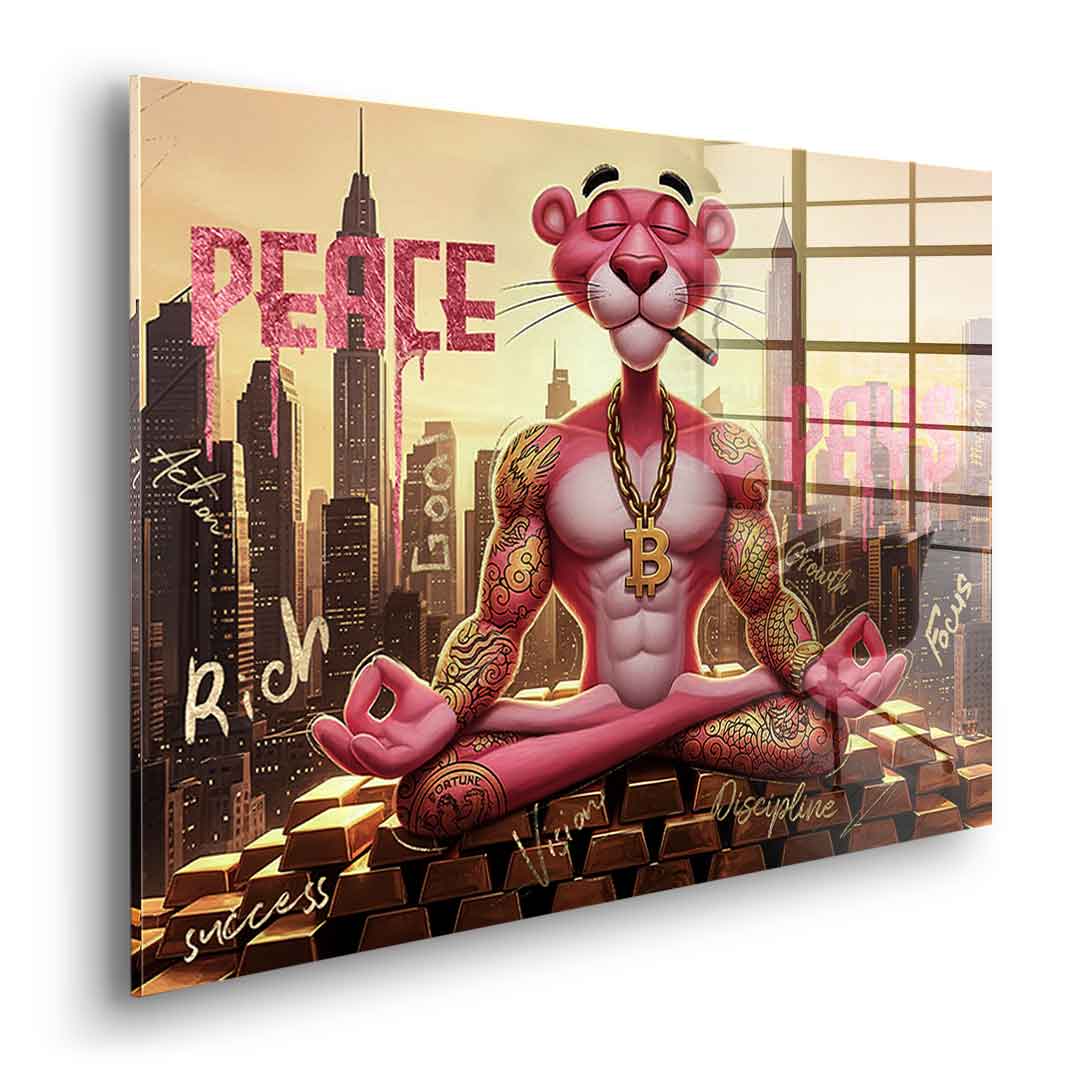 Peace Pays - Acrylglas