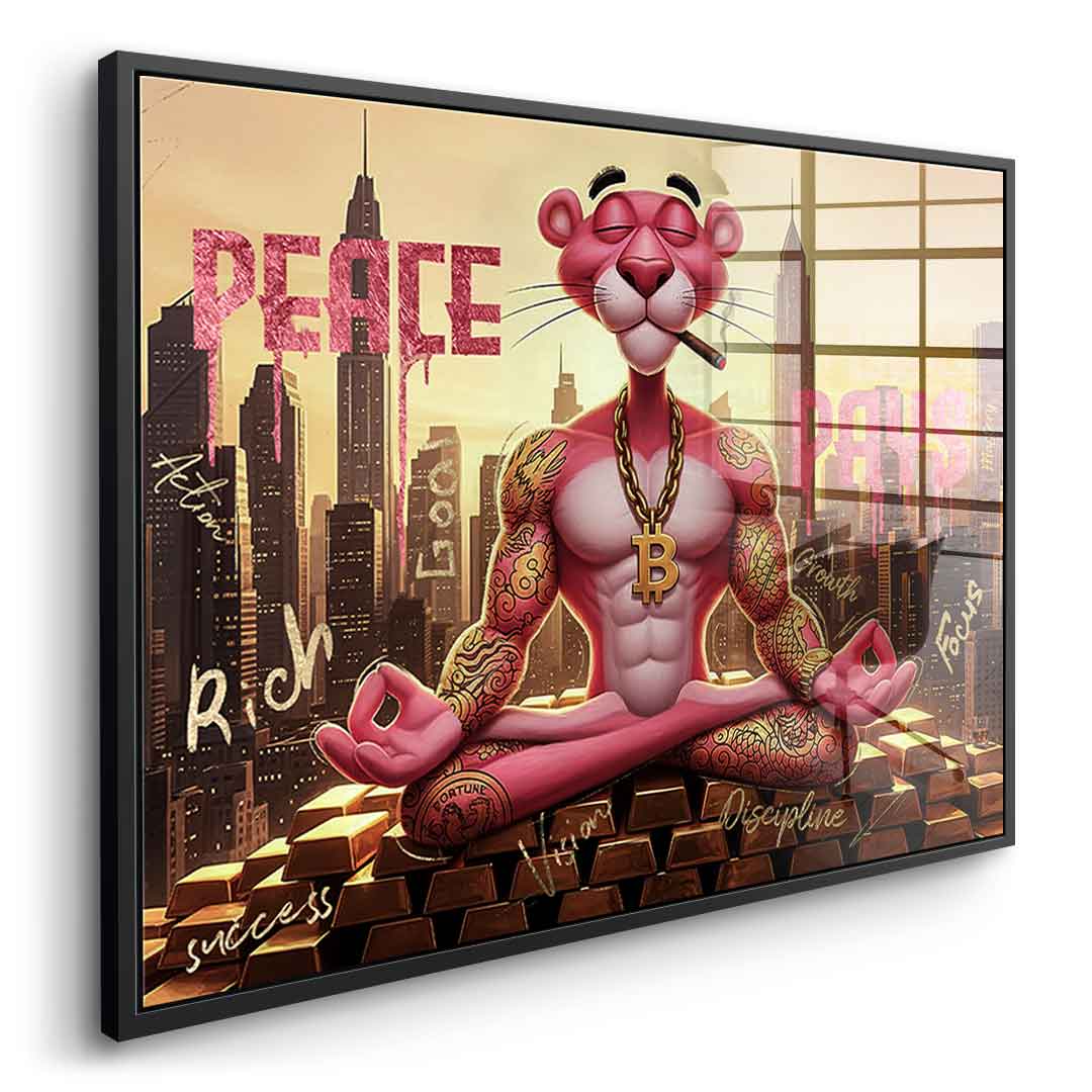 Peace Pays - Acrylglas