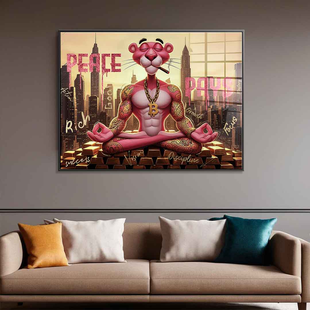 Peace Pays - Acrylglas