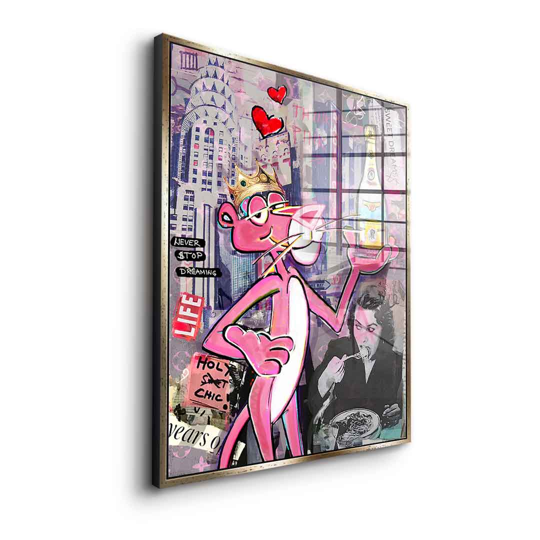 Pink Panther Cristal - Acrylglas