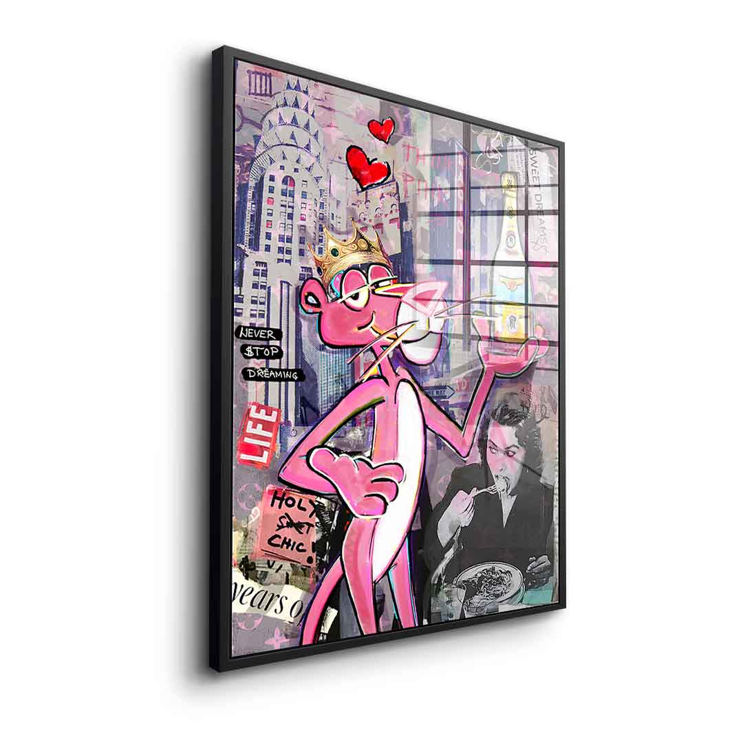 Pink Panther Cristal - Acrylglas
