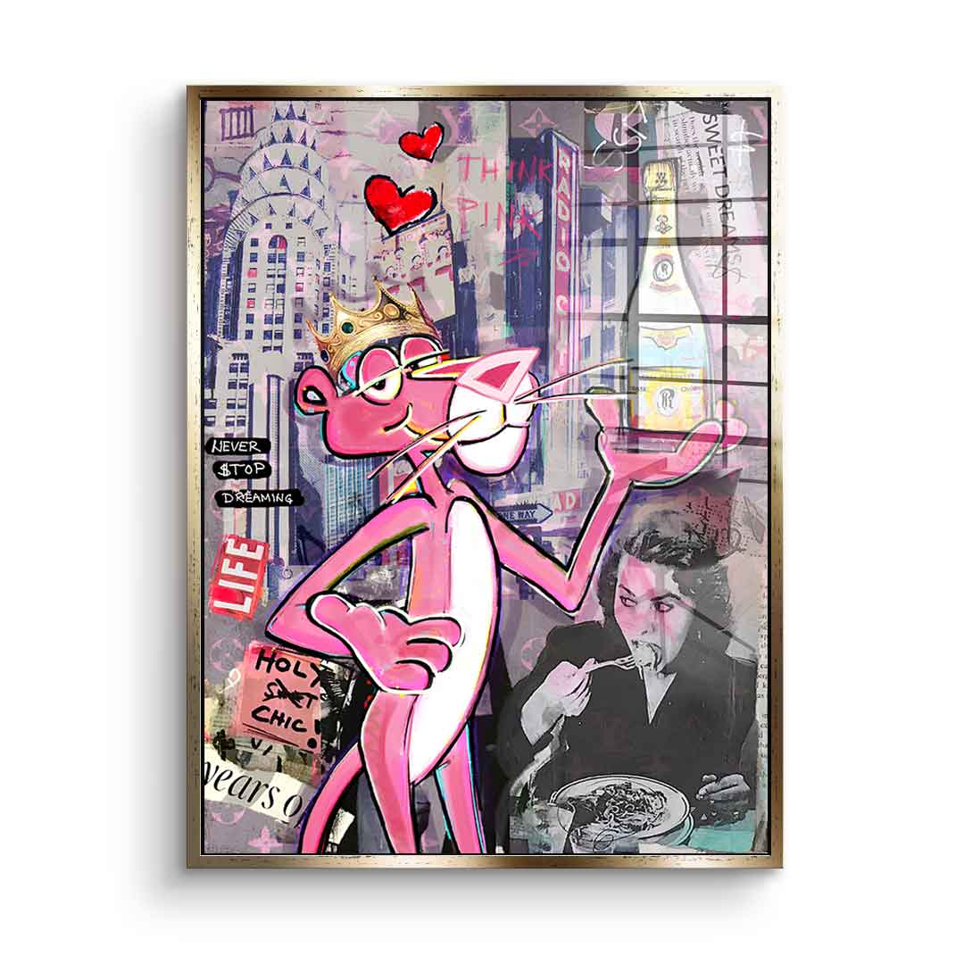 Pink Panther Cristal - Acrylglas