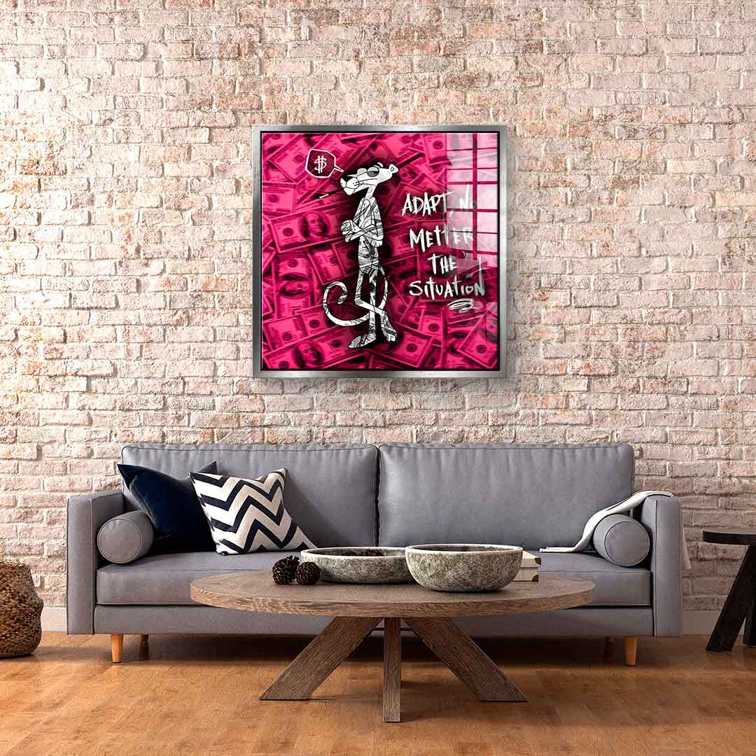 Pink Panther XX - Acrylic glass