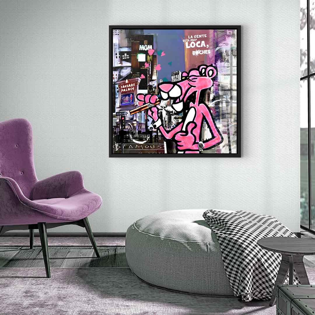 Pink Panther MuyLoca - Acrylglas