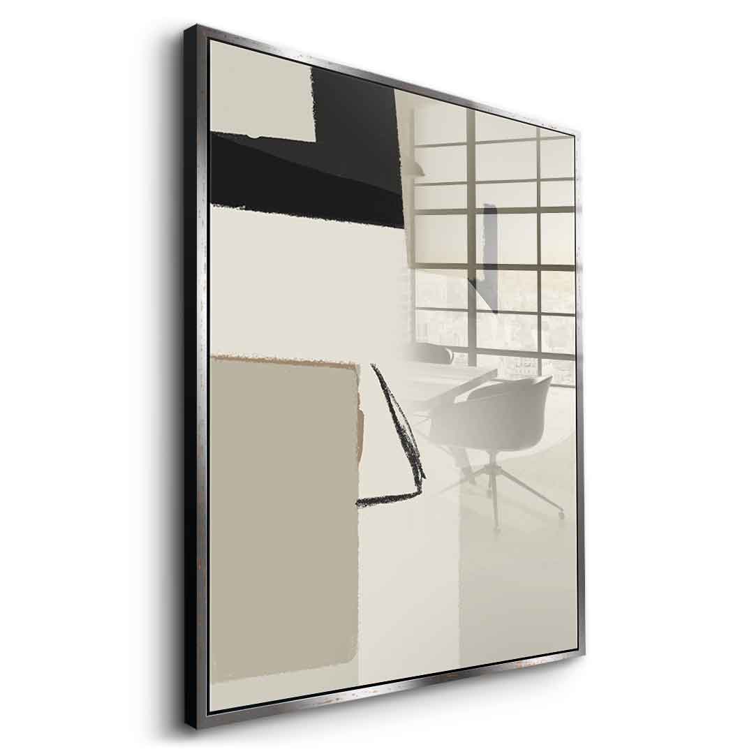 Polite Chessman - Acrylic glass