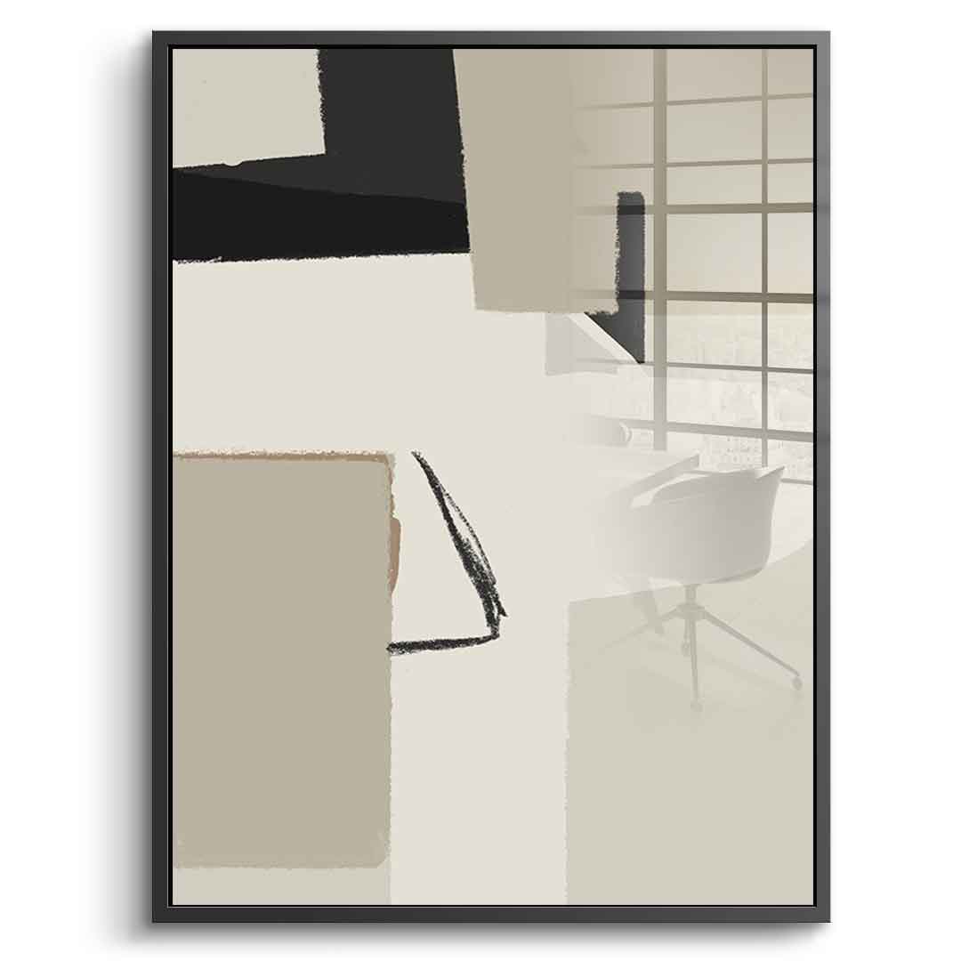 Polite Chessman - Acrylic glass