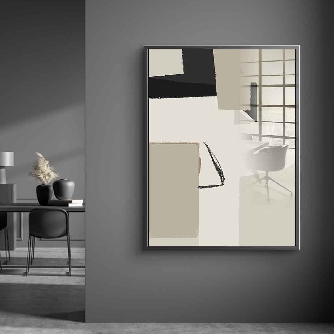 Polite Chessman - Acrylic glass