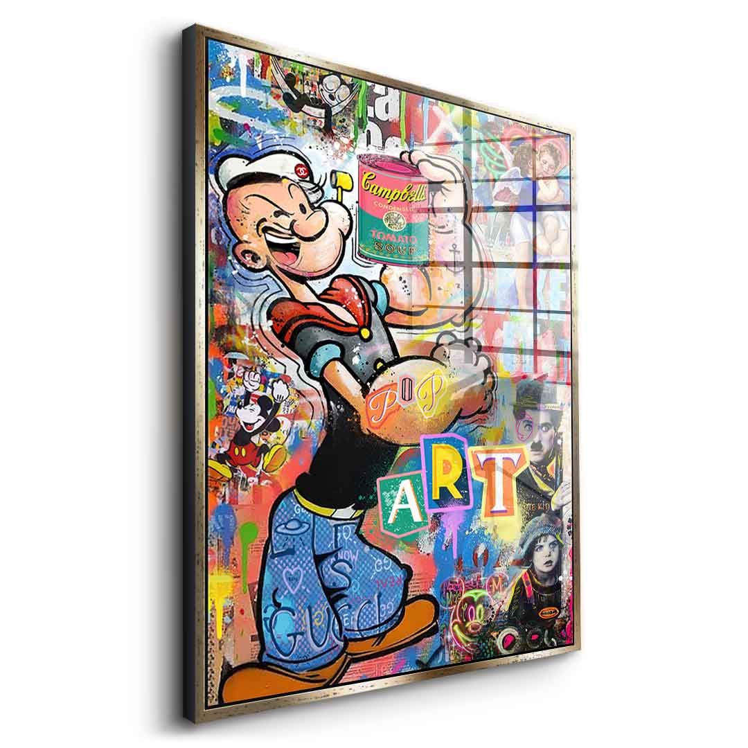 Popeye Art - Acrylglas
