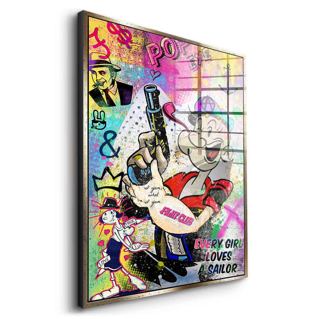 Popeye - Acrylglas