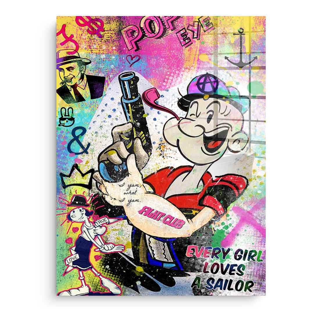 Popeye - Acrylglas
