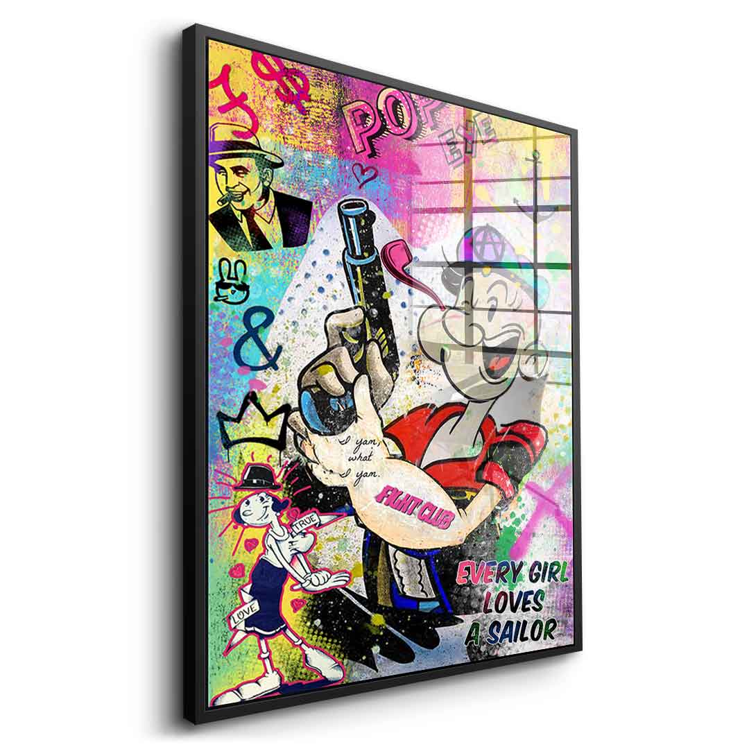 Popeye - Acrylglas