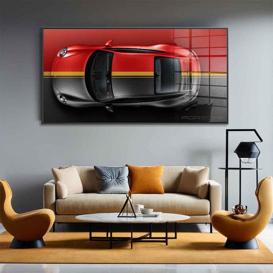 Porsche 911 Carrera - Szkło akrylowe