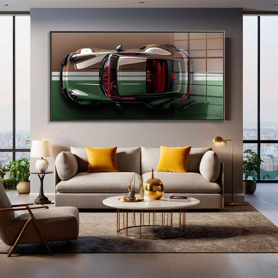 Porsche 911 Targa - Szkło akrylowe