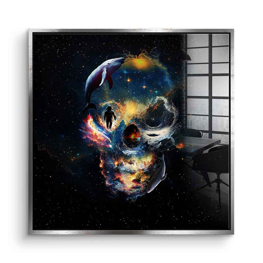 Portal Skull - Acrylic glass