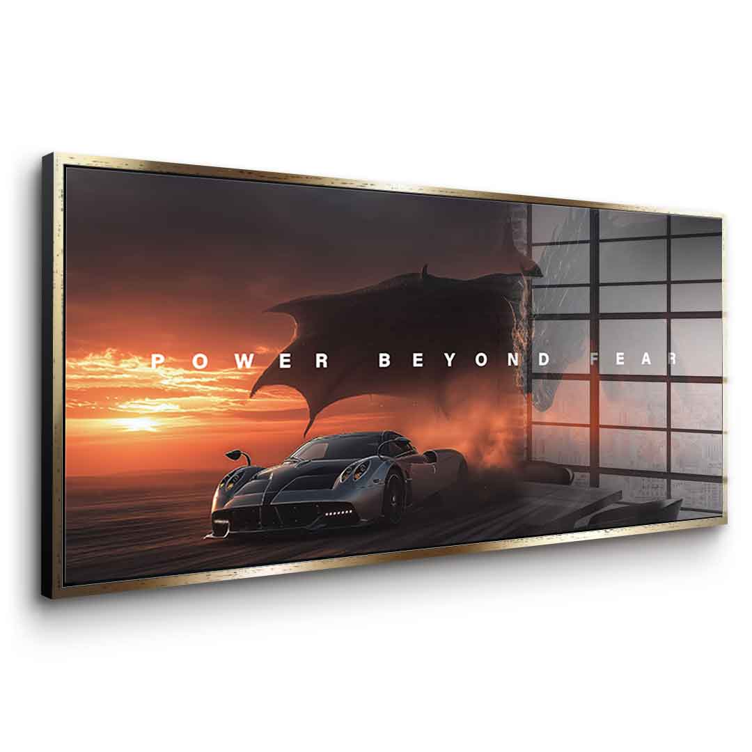Power Beyond Fear ( Pagani ) - Szkło akrylowe