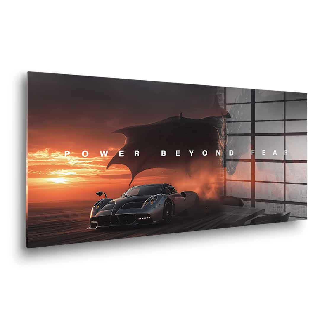 Power Beyond Fear ( Pagani ) - Szkło akrylowe