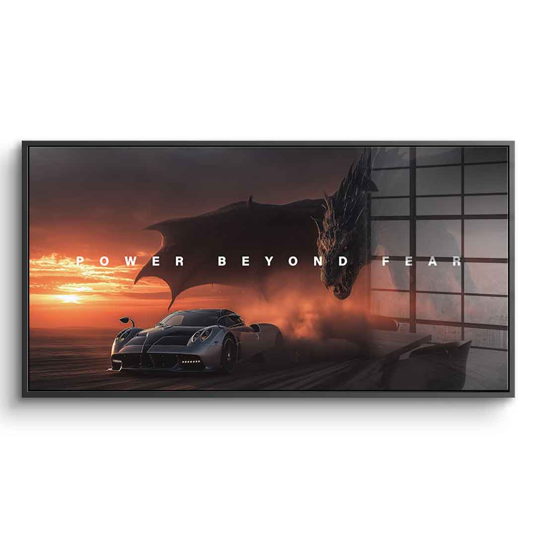 Power Beyond Fear ( Pagani ) - Szkło akrylowe